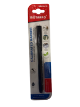 Kalibruotas žymeklis 1,2mm juodos sp. MOTARRO