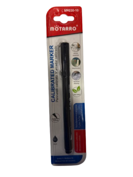 Kalibruotas žymeklis 1,2mm juodos sp. MOTARRO