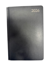 Kalendorius 2026 STANDARD A5 juodos spalvos