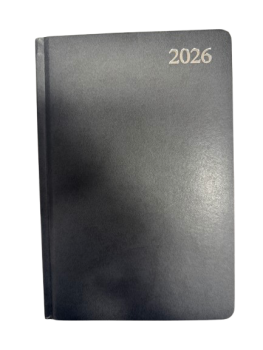 Kalendorius 2026 STANDARD A5 juodos spalvos