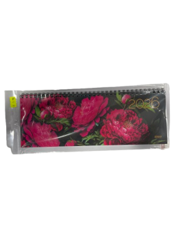 Kalendorius MEMO Card Carmen 2026, 290 x 110 mm, kartoninis