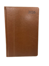 Kalendorius VADOVAS AMBASSADOR A5, 2026m rudos sp.