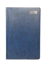 Darbo kalendorius 2026 A5 STANDARD tamsiai mėlynos spalvos