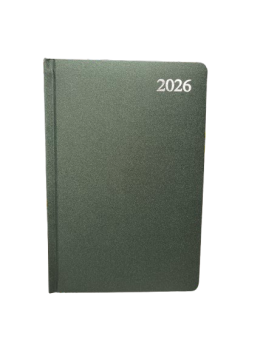Darbo knyga 2026 A5 žalios spalvos STANDARD