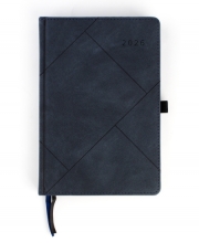 Darbo knyga A5 FASHION, mėlyna, 2026m.