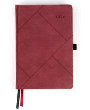 Kalendorius VADOVAS FASHION A5 bordo sp.