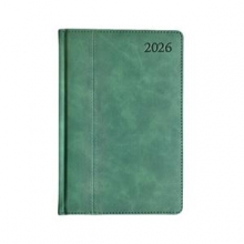 Darbo kalendorius 2026 m. A5 žalia spalva