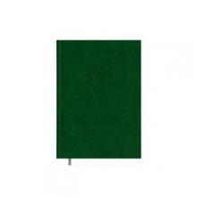 Kalendorius MANAGER A5, 2026m t. žalios sp., PVC
