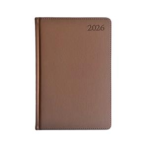 Kalendorius EXTRA SHINE, 2026m. A5, ruda
