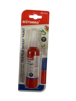 Purškiami dažai audiniams 60ml raudonos sp MOTARRO