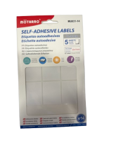 Lipnios etiketės MOTARRO baltos 32x141mm 9vnt x 5lapai