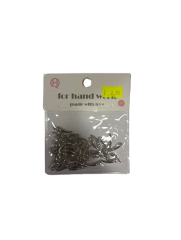 Pakabukas sidabro sp.40vnt.17mm