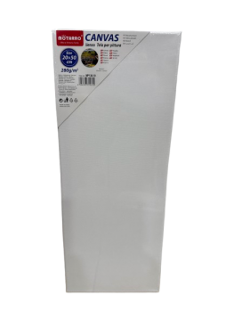 Drobė ant porėmio 20x50cm medvilnė 280g MOTARRO