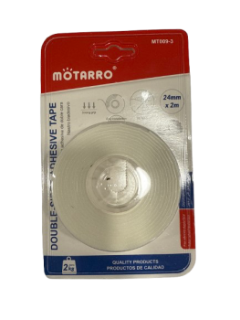 Dvipusė lipni juosta 24mm x 2m MOTARRO