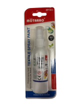 Purškiami dažai audiniams 60ml baltos sp MOTARRO
