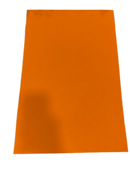 Dirbtinio veltinio lakštas (filcas) A2 40x60cm 2mm oranžinės sp MOTARRO