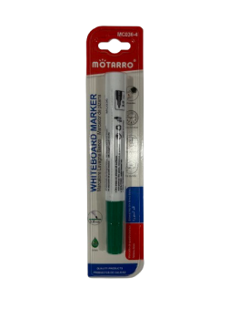 Markeris MOTARRO baltai lentai 3mm žalios sp
