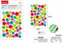 Lipdukai spalvoti ŽVAIGŽDĖS 45lip x 5lapai MOTARRO