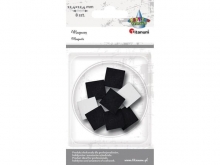 Magnetiniai lipnūs kvadratai TITANUM 12,4 x 12,4 mm, 8 vienetai