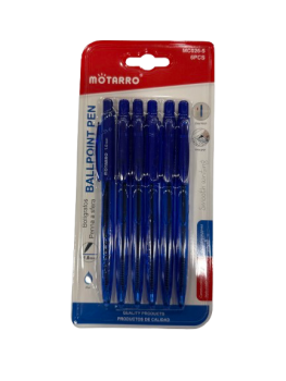 Tušinukų rinkinys 1.0mm 6vnt mėlynos sp MOTARRO