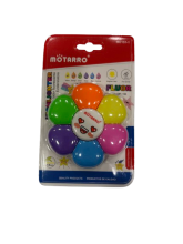 Teksto žymeklių rinkinys 1-4mm 6-ios spalvos MOTARRO