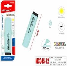 Teksto žymeklis 1-5mm šviesiai mėlynos sp MOTARRO