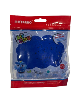 Porėtas modelinas MOTARRO 60g mėlynos sp
