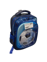 Kuprinė FUTBOLO KAMUOLYS mėlynos sp. 30x23x13cm
