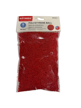 Polistirolio rutuliukai 2-3mm 9g raudonos sp MOTARRO