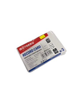 Lapeliai užrašams 100x150mm 50l linija 180gm2 MOTARRO