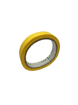 Lipni juosta popierinė 18mm x 20m geltonos sp MOTARRO