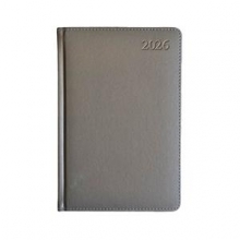 Kalendorius EXTRA SHINE, 2026, PU, A5, sidabrinė LT