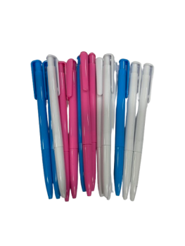 Automatinis Tušinukas 0.8 mm, Mėlynas Rašalas, Įvairių Spalvų Korpusas