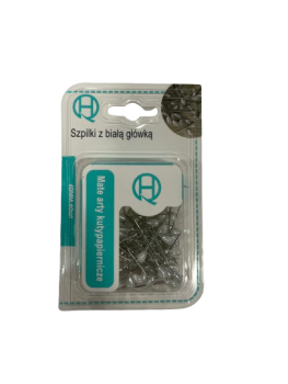 Adatėlės su baltos sp. galvute  40mm.- 60vnt.