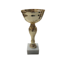 Taurė 8366G 18,5 cm. aukso sp.
