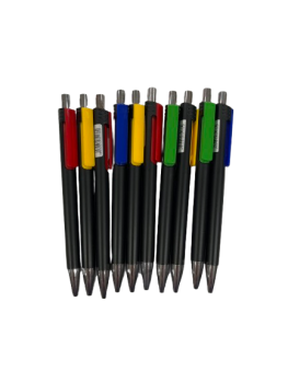 Mėlynas Automatinis Tušinukas 0,8 mm su Juodu Korpusu