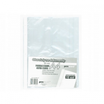 Įmautės A4 10vnt. 100mic matinės, grublėtos PENWORD