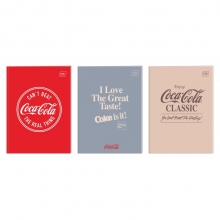 Kontorinis sąsiuvinis A4/60l,lang. 70g/m2, Coca-Cola,INTERDRUK