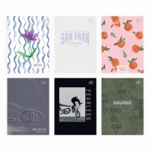 Kontorinis sąsiuvinis A4/60l,linija 70g MIX INTERDRUK