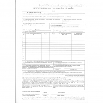 Lietuvos respublikoje vezamų gyvūnų važtaraštis