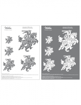 Lipdukai balta, juoda po 1vnt