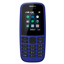 Nokia 105 TA-1203 Blue, 1.77 