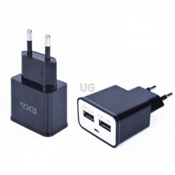 Pakrovėjas 220v ->2 USB<-> Iphone