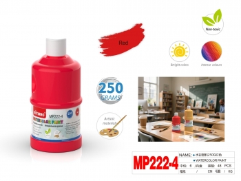 Akvareliniai dažai 250ml raudonos sp. MOTARRO