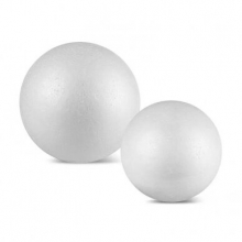 Polisterolo burbulas 20 cm dviejų dalių