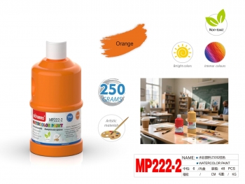 Akvareliniai dažai 250ml oranžinės sp. MOTARRO