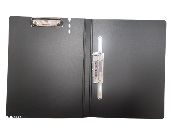 Segtuvas dokumentams A4 su dviem prispaudėjais rudos spalvos