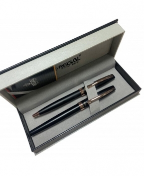 Rašiklis ir plunksnakotis dėžutėje rinkinys