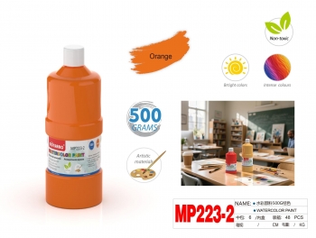 Akvareliniai dažai 500ml oranžinės sp. MOTARRO