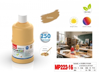 Akvareliniai dažai 250ml aukso sp. MOTARRO